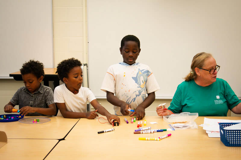 Youth participating in Neighborhood Centers programs